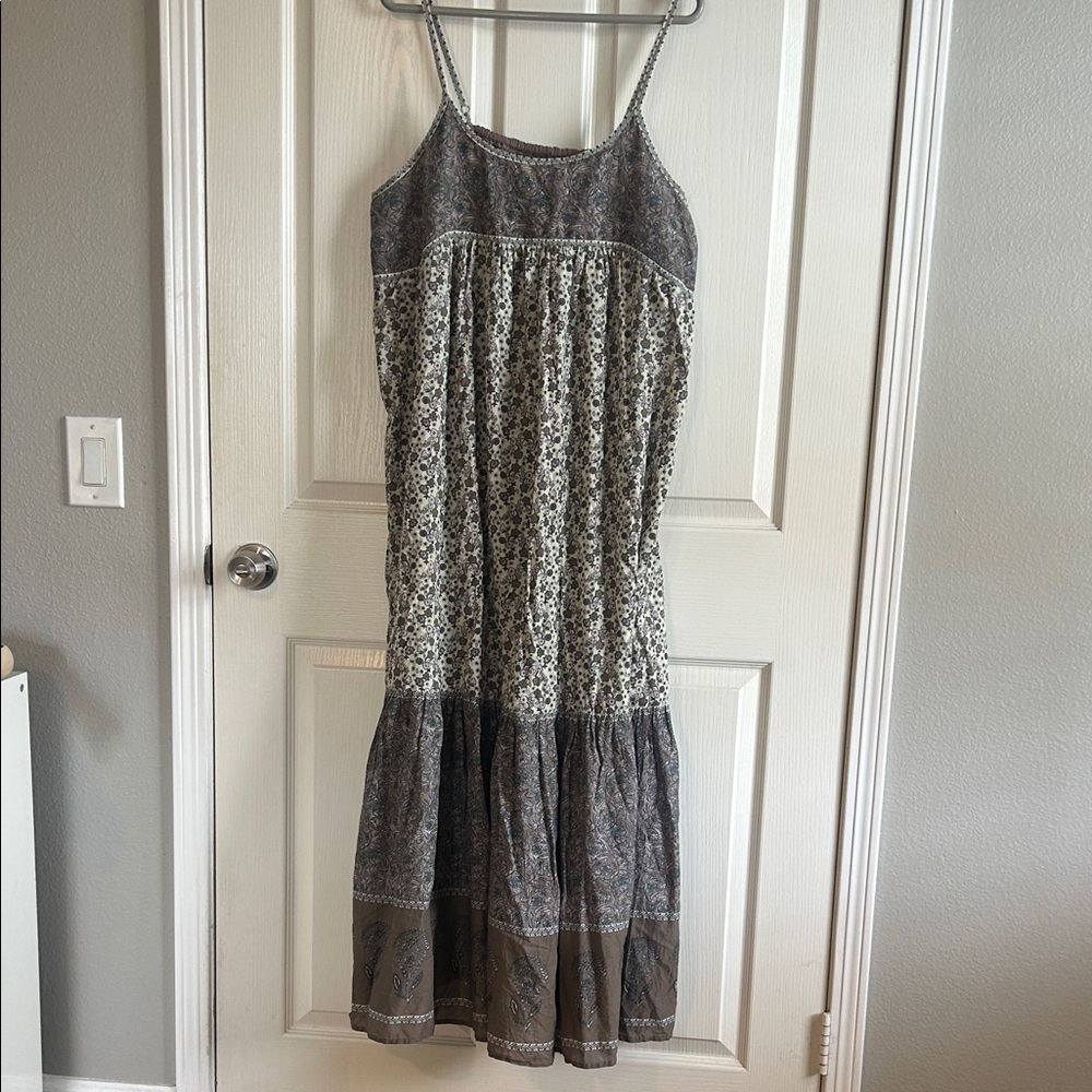 Floral Patterned Maxi Dress